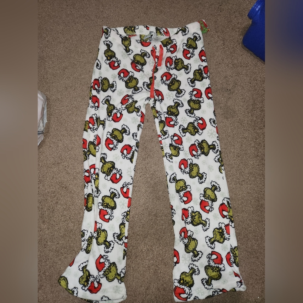 The grinch pajama pants size xlarge women nwt